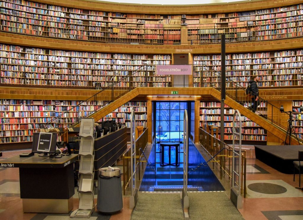 Bibliothèque municipale, illustration pour Tarn
